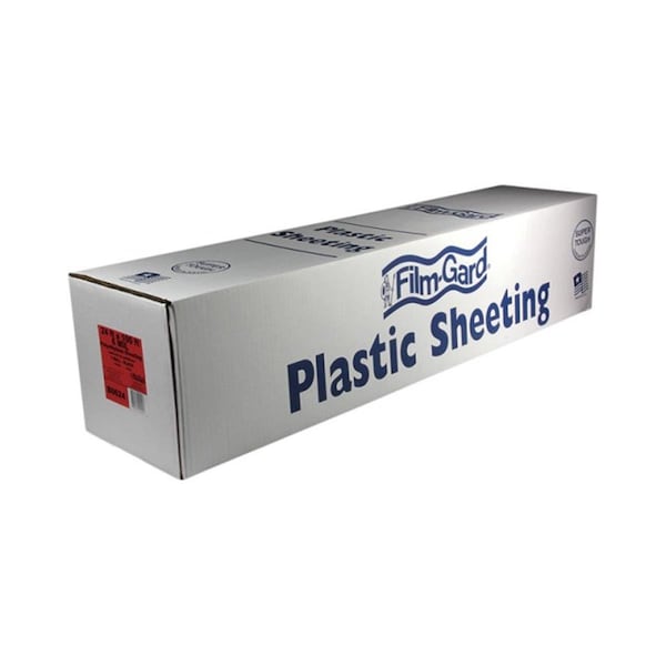 Film-Gard 626082 Filmgard Polyethylene 6 Mil Sheeting Poly Film Black - 24 x 100 ft. FI4740 - main